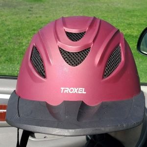 Troxel Intrepid Horseback Riding Helmet with Visor Small Adjustable